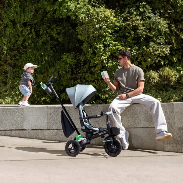Фото - Триколісний велосипед Kinderkraft Aveo 2 Plus Grey (KRAVEO02GRY0000)